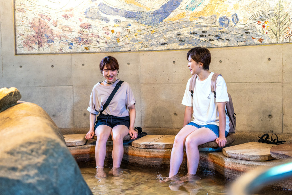 道の駅大和 足湯