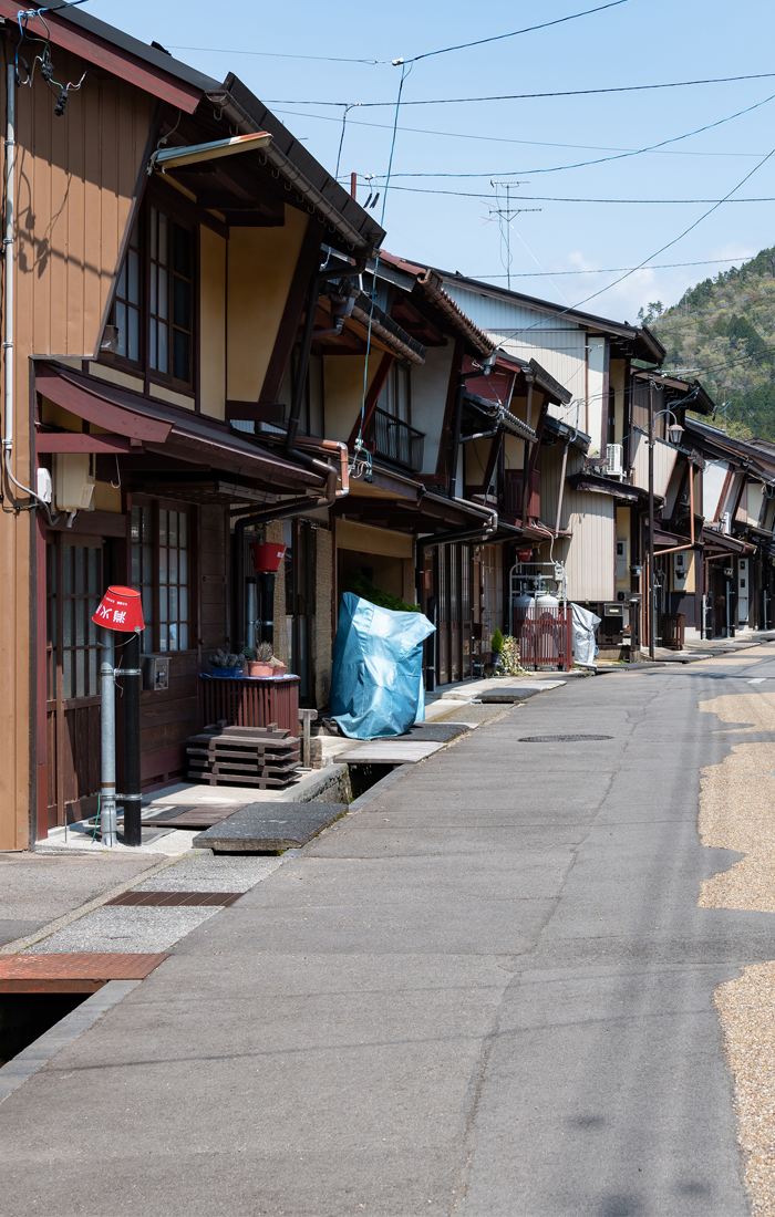 Traditional houses from Edo era